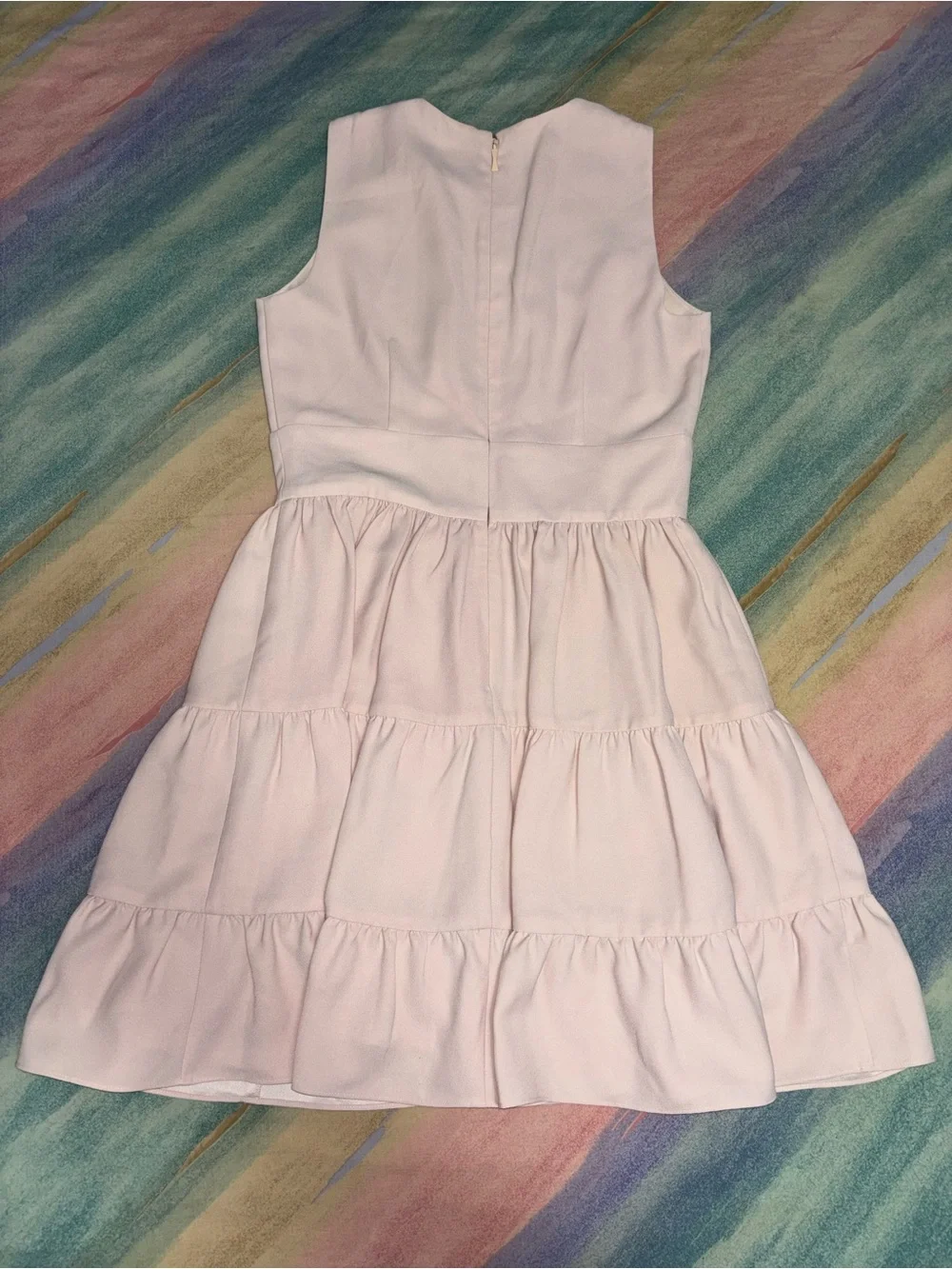 Kate Spade Floral Embroidered Dress in Rose Dew size 6